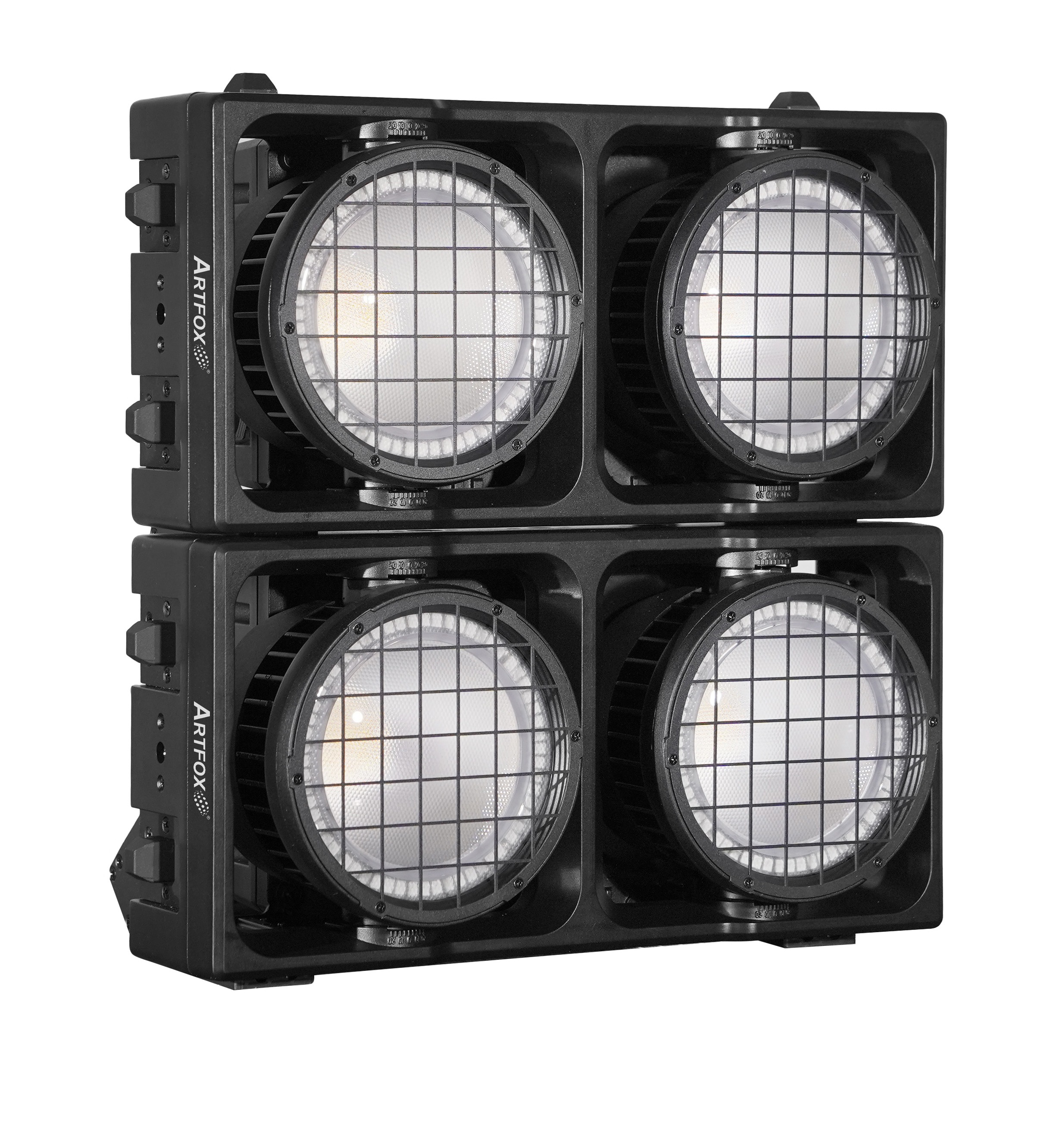 Matrix Blinder Light:2x475w RGBALC 6 colors-in-1, 120x0.2w RGB ring LEDs, IP65